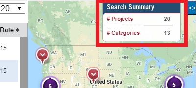 Search Summary Totals